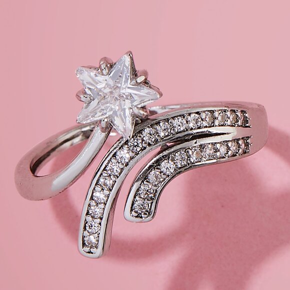 Star ring by Charmed Aroma,  size 6, Celestial Ring Collection - Picture 1 of 8